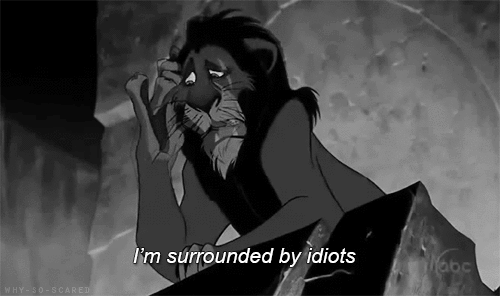 Im surrounded by idiots Im surrounded by idiots