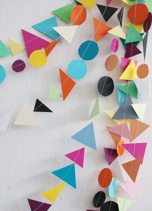 DIY Shape Garland