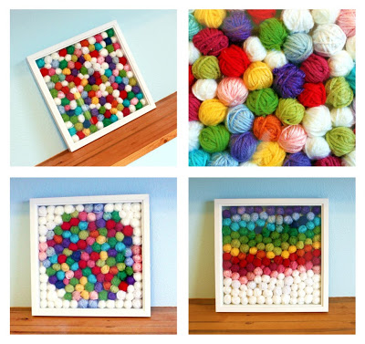 DIY Yarn Scrap Idea