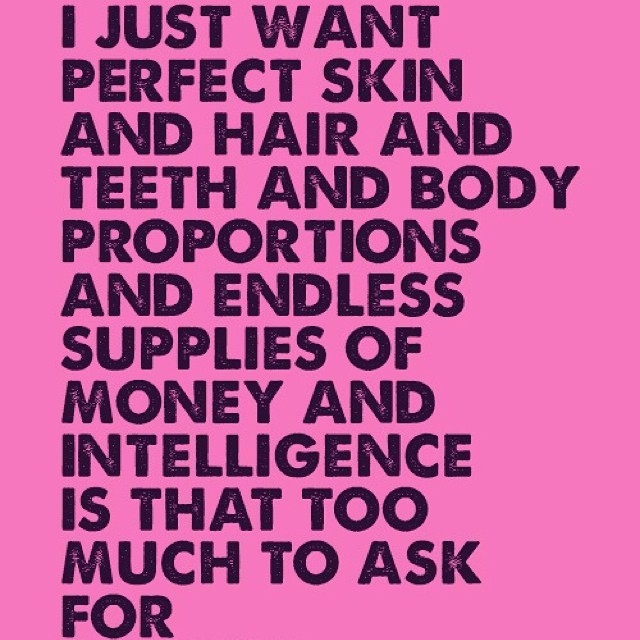 I just want I just want
