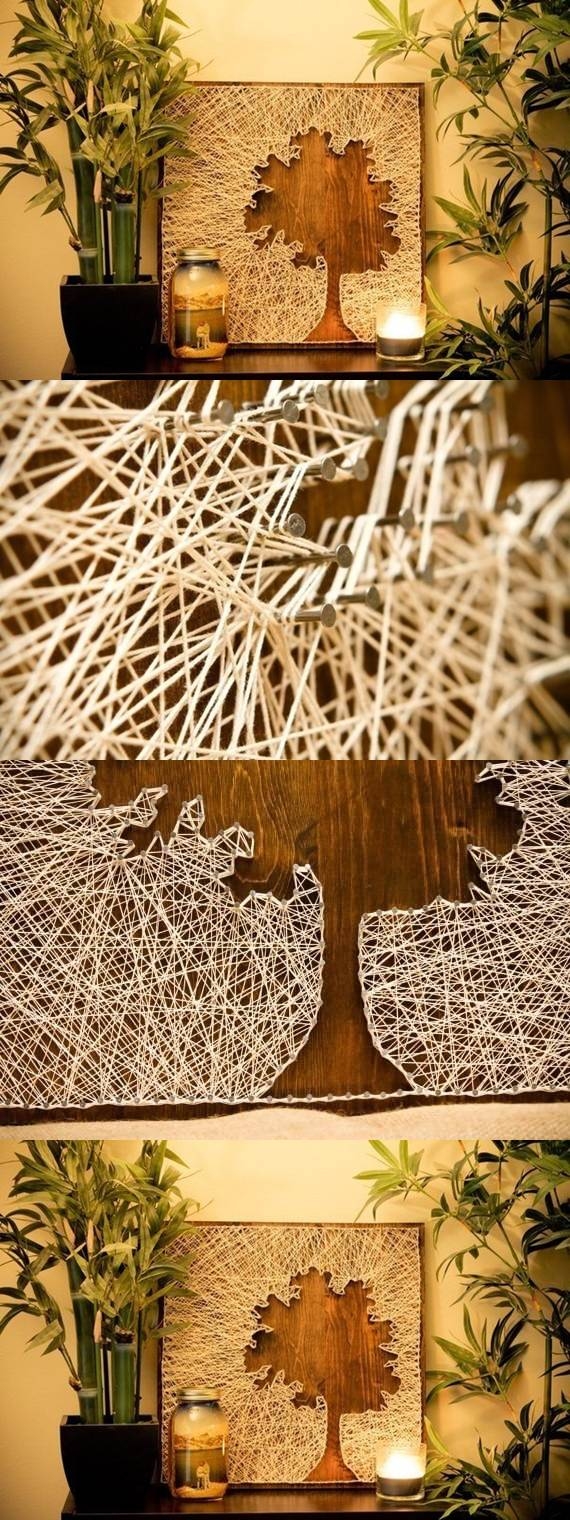 DIY Threaded Art DIY Threaded Art