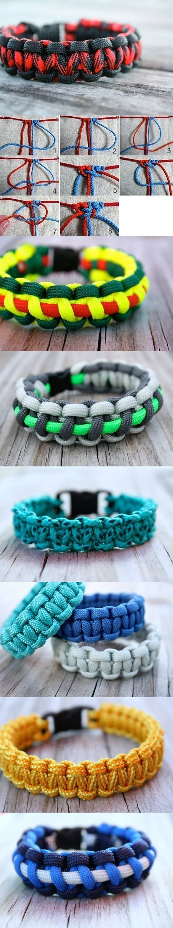 DIY Node Bracelets