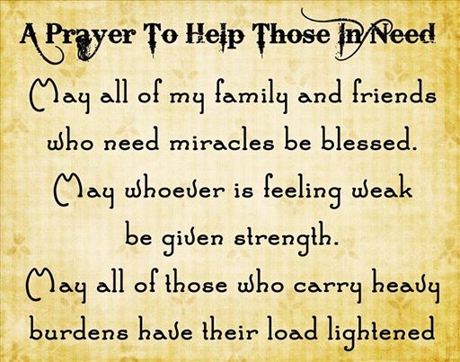 a prayer to those in need a prayer to those in need
