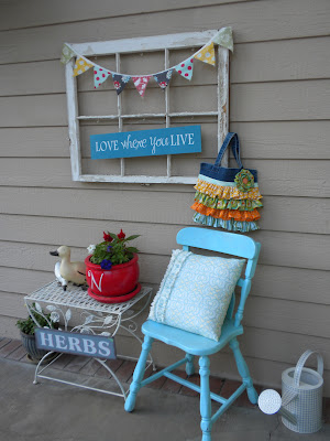 Cute & Simple way to decorate front porch Cute & Simple way to decorate front porch