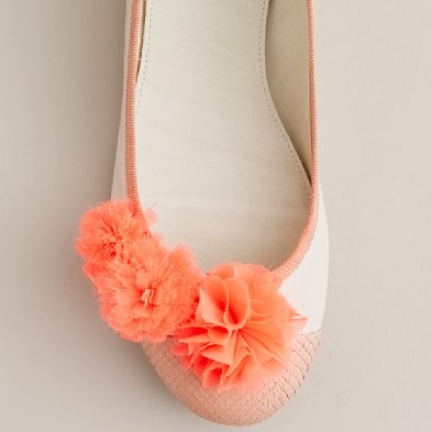 Pom Pom Ballet Flats J. Crew