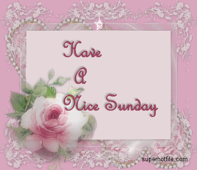 Have a nice Sunday Have a nice Sunday