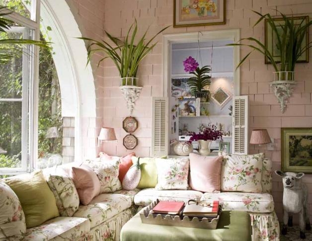 Pretty Floral Sectional Couch Pretty Floral Sectional Couch