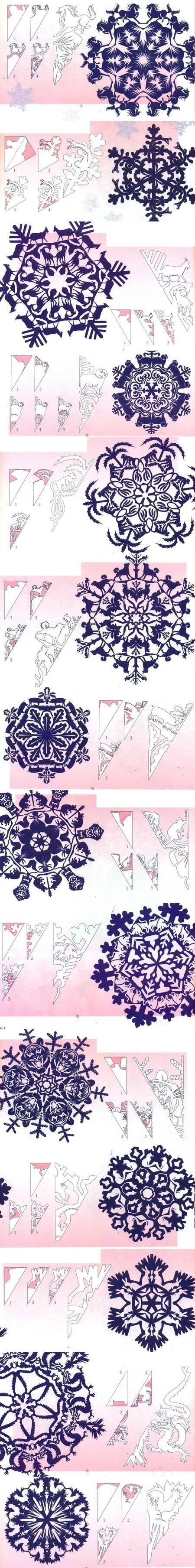 DIY Paper Snowflake Decorations DIY Paper Snowflake Decorations