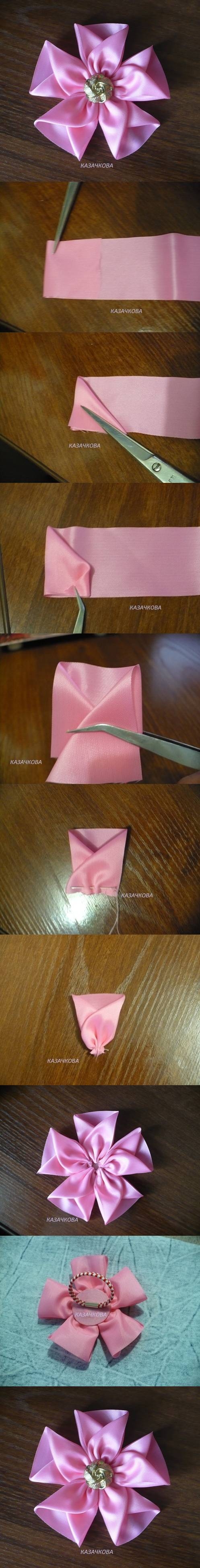 DIY Fabric Flowers DIY Fabric Flowers
