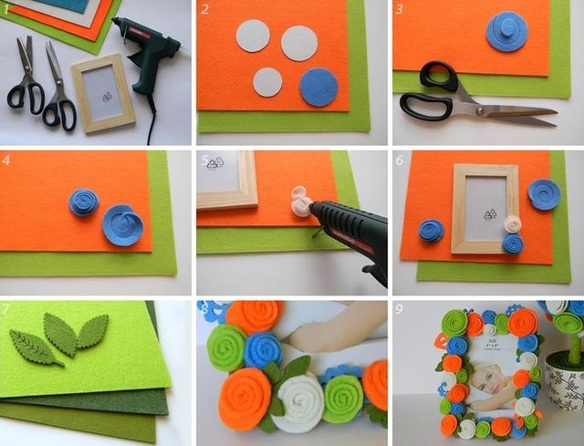 DIY picture frame