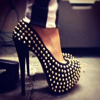Spiked heels