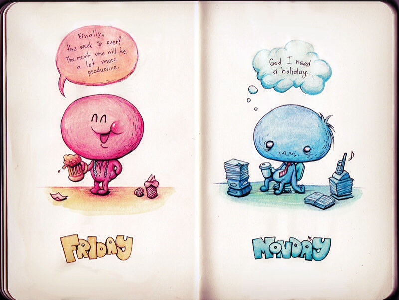 Friday vs. Monday Friday vs. Monday