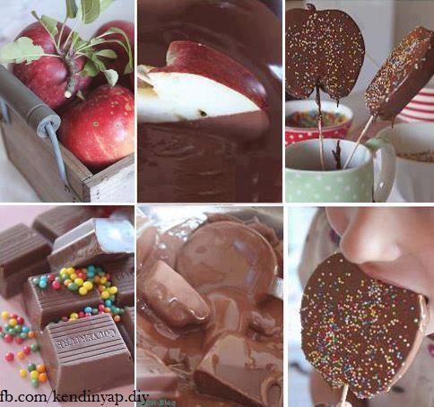 DIY Chocolate Apples