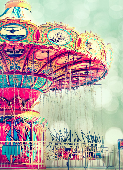 Colorful Carnival Ride Colorful Carnival Ride