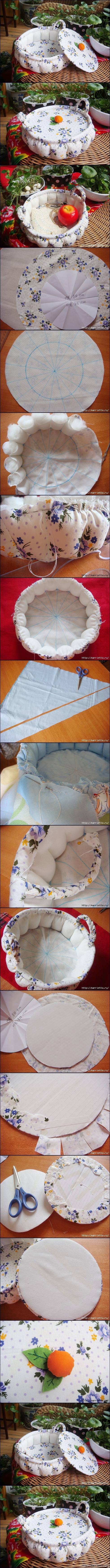 DIY Needlework Basket DIY Needlework Basket