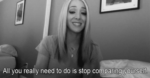 Stop comparing yourself Stop comparing yourself