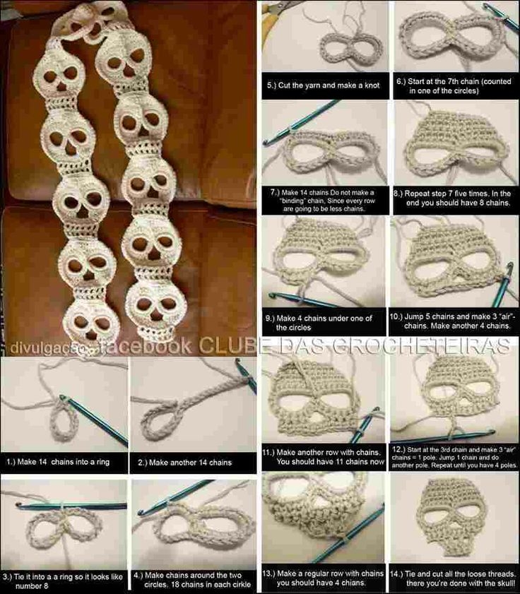 Crochet Skulls Crochet Skulls