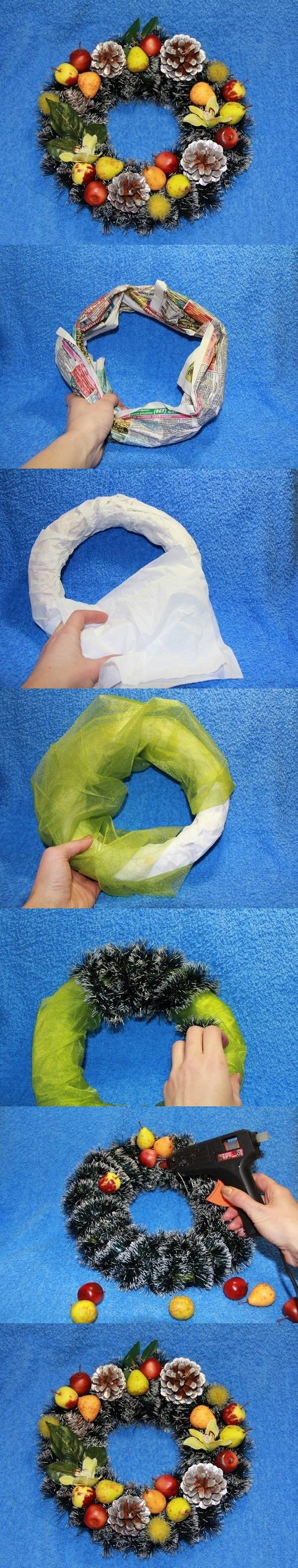 DIY Christmas Wreath DIY Christmas Wreath