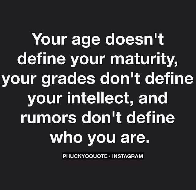 Who You Are Who You Are