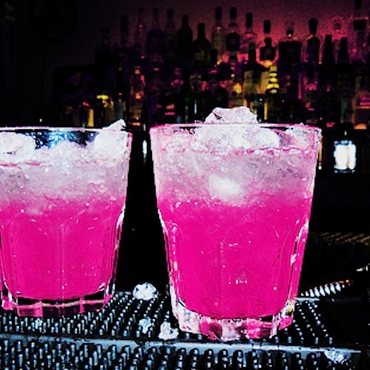 Hot Pink Cocktails