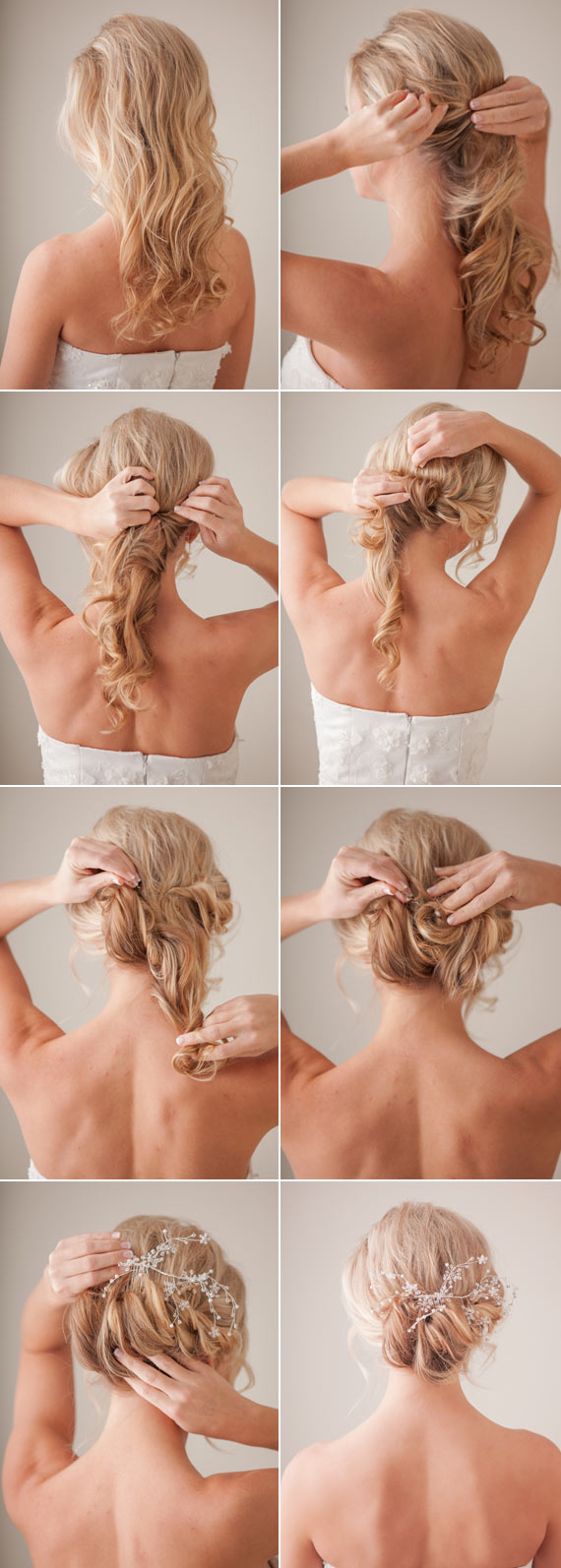 DIY Bridal hair tutorial DIY Bridal hair tutorial