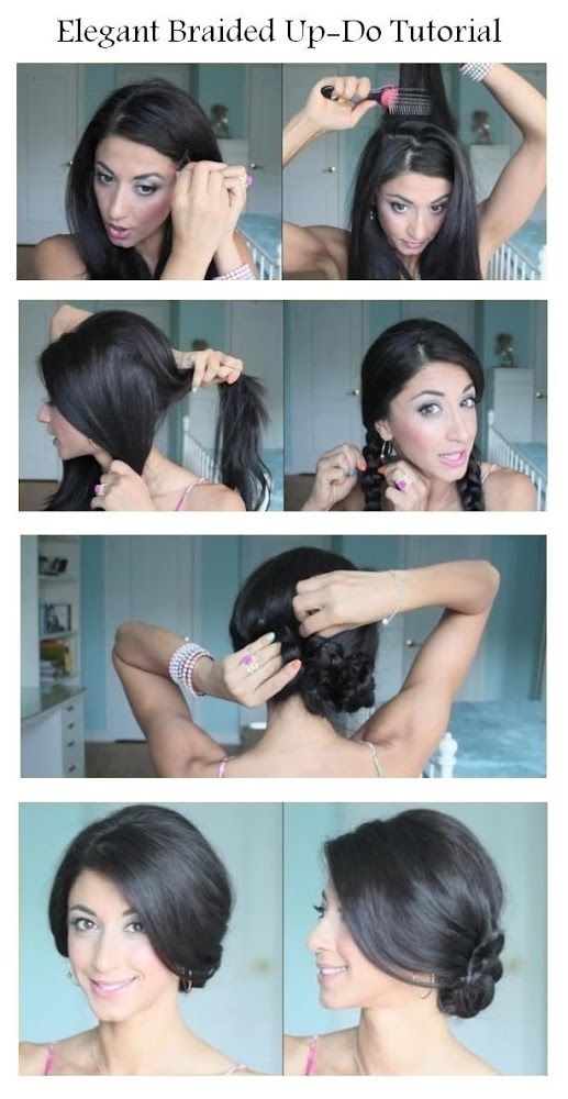 Elegant Braided Updo
