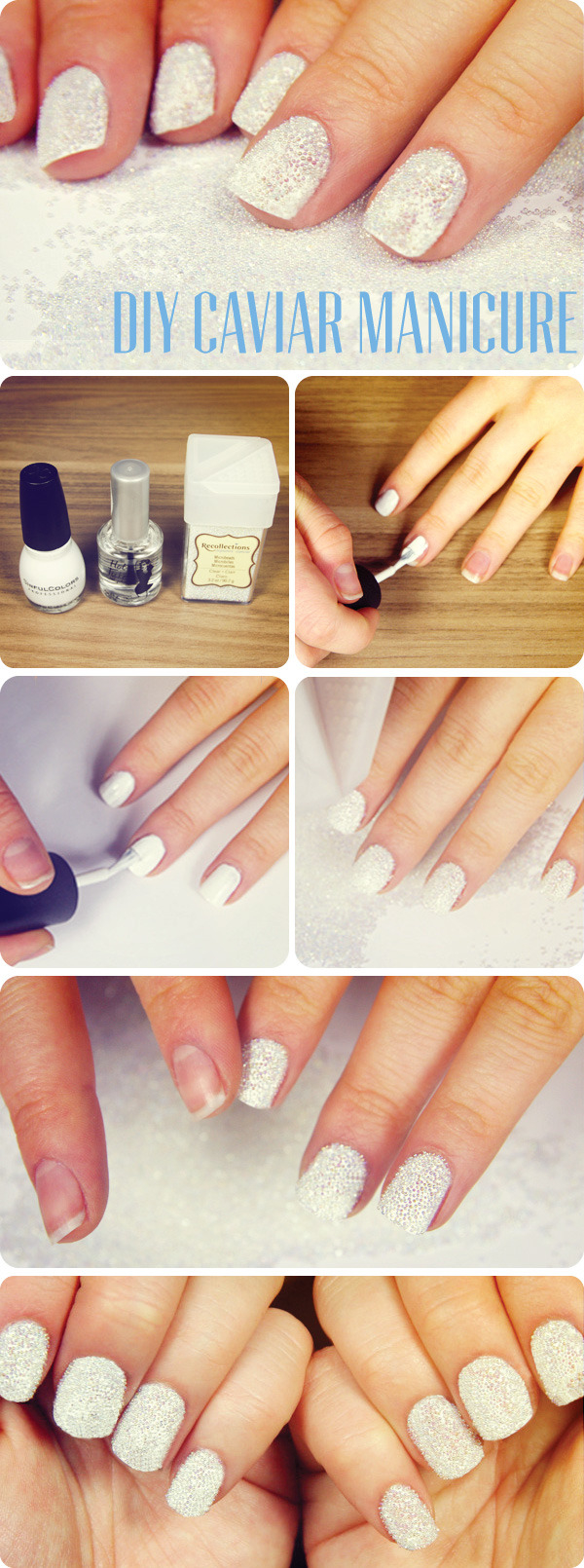 DIY Caviar Manicure