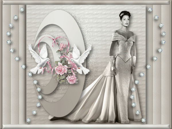 Classic Bride Ivory Wedding Gown