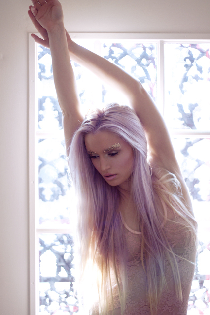 Lavender Hair