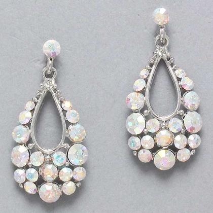 Iridescent Teardrop Earrings Iridescent Teardrop Earrings