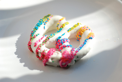 White chocolate Pretzel White chocolate Pretzel