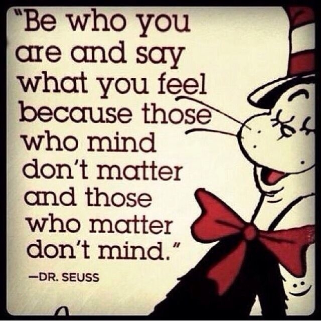 Be Who You Are