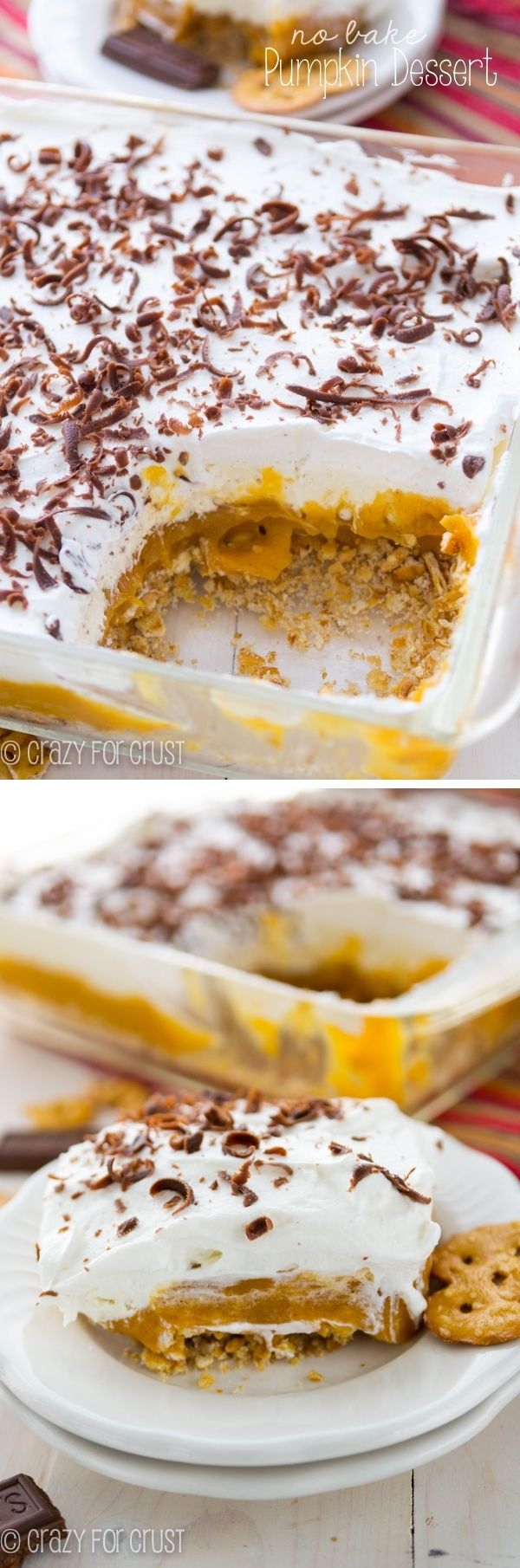 No Bake Pumpkin Desert