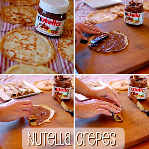 Nutella Crepes