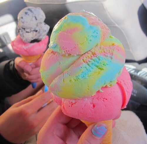 Rainbow sherbert Rainbow sherbert