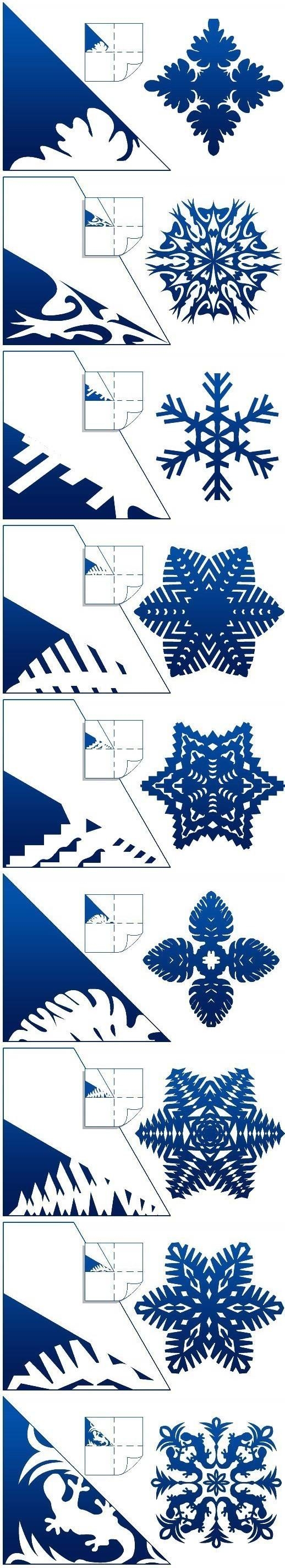 DIY Paper Snowflakes DIY Paper Snowflakes