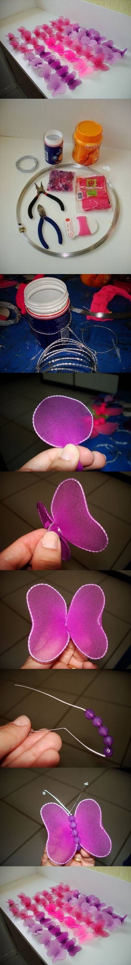 DIY Butterfly Decorations