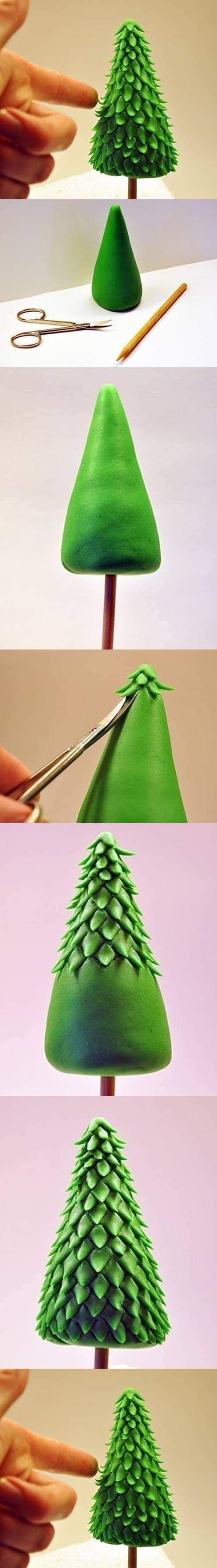 DIY Christmas Tree From Clay DIY Christmas Tree From Clay