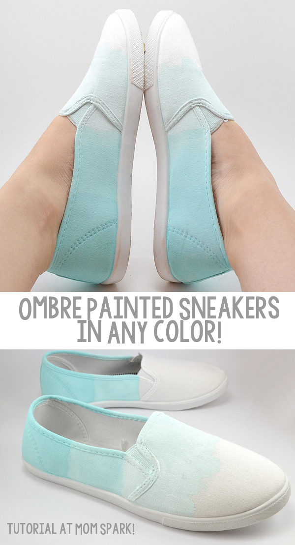 DIY Ombre Sneakers DIY Ombre Sneakers