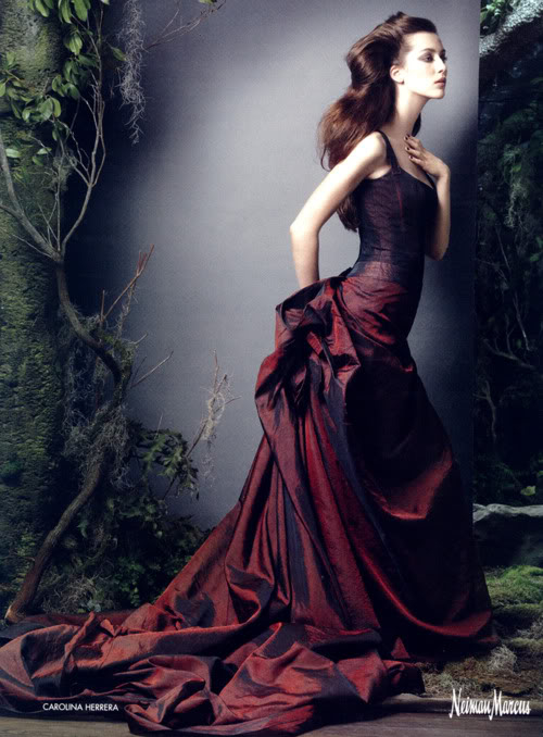 Classic Burgundy Gown