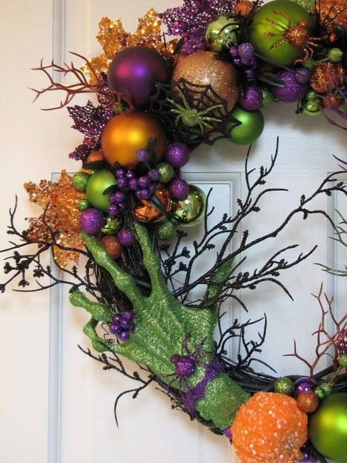 Halloween wreath
