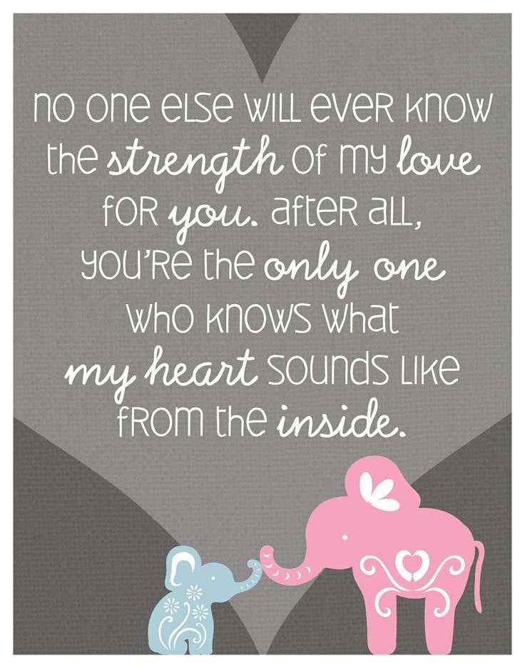 My love for you