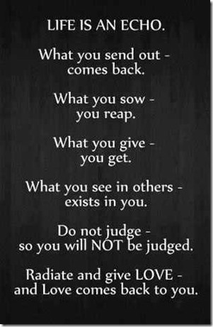 Life is an Echo