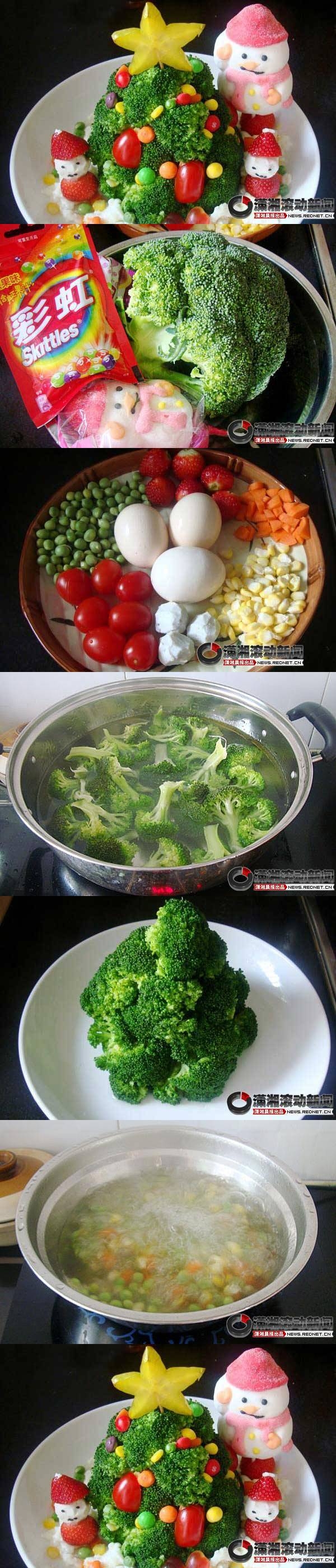 DIY Vegetable Christmas Tree DIY Vegetable Christmas Tree