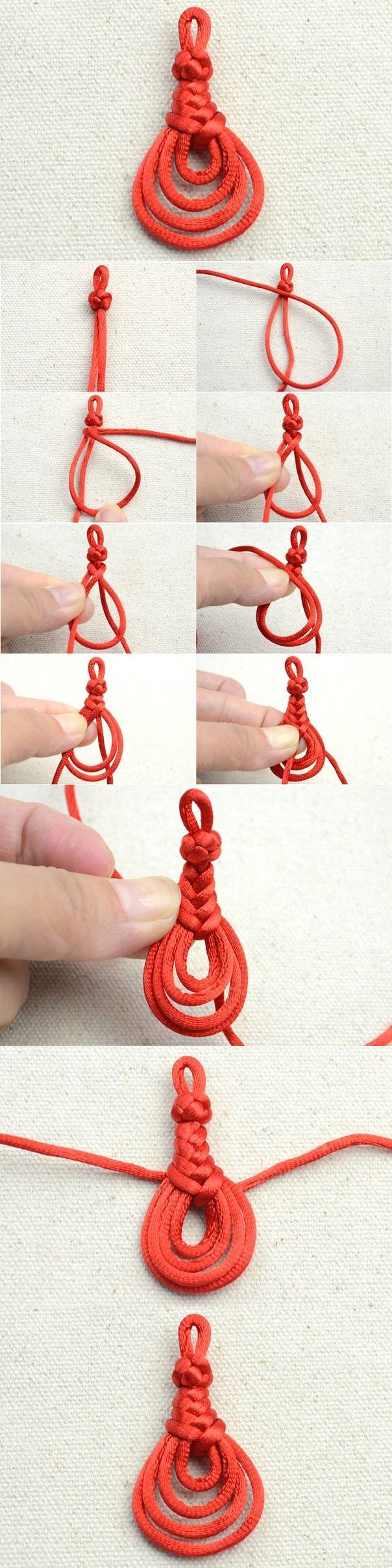 DIY Cute Knot Pendant Tutorial DIY Cute Knot Pendant Tutorial