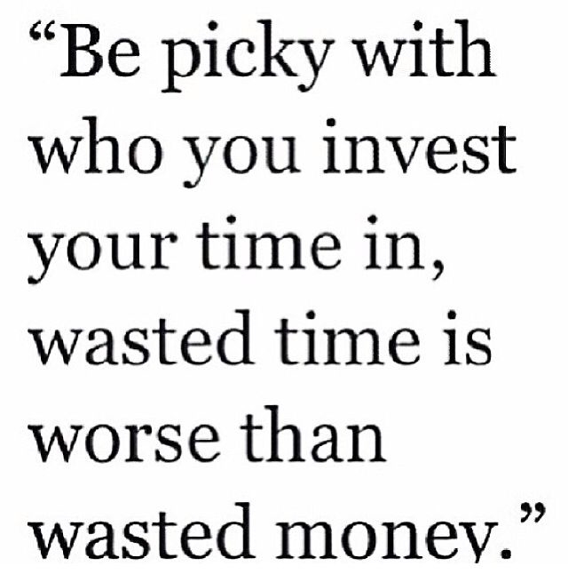Be Picky