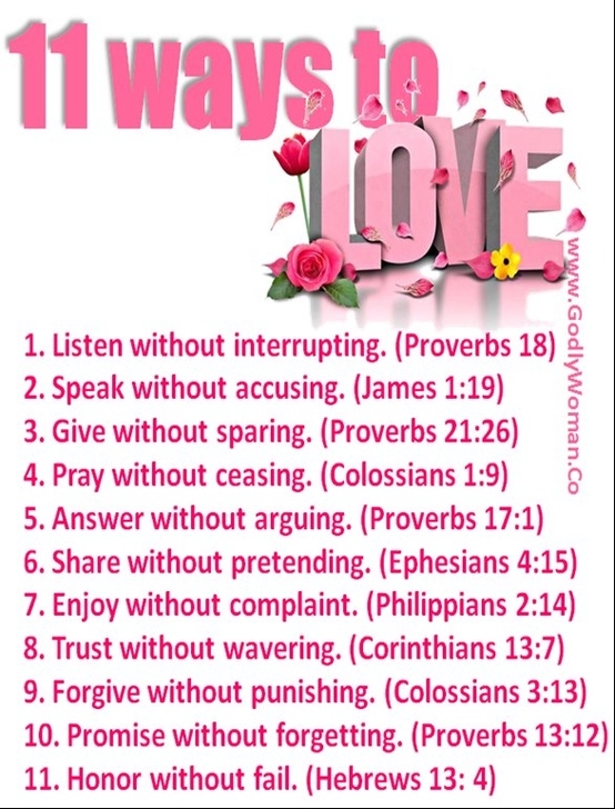 11 'Ways to Love
