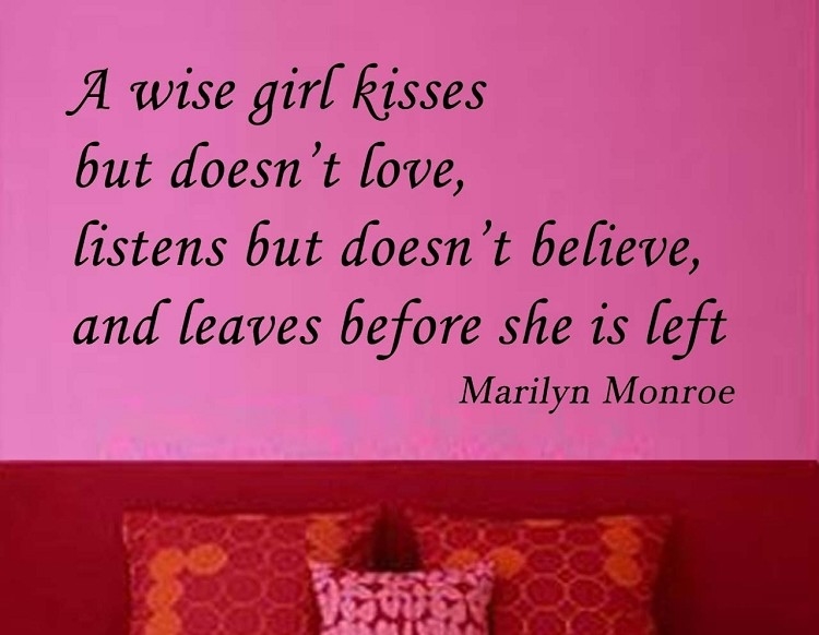 A Wise Girl..... A Wise Girl.....