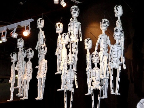 Dangling skeletons
