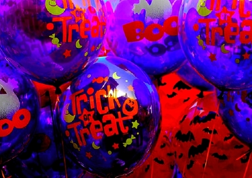 Trick or Treat balloons